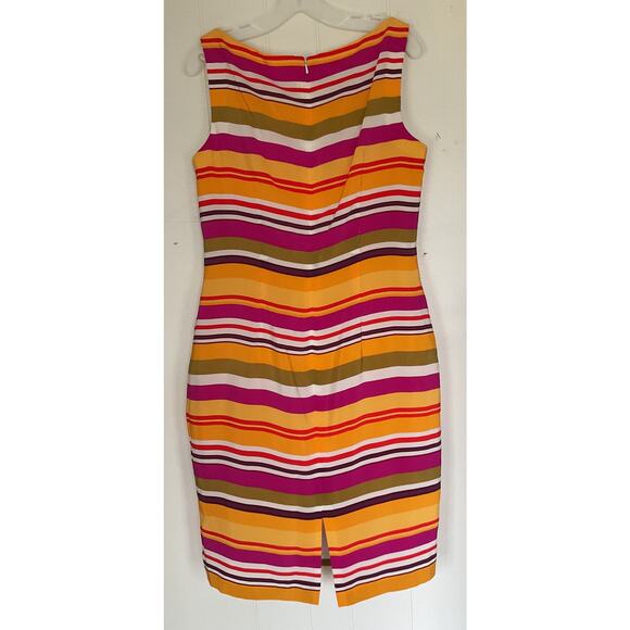 Maggy London SILK Sleeveless Dress Size 12 - Picture 8 of 9